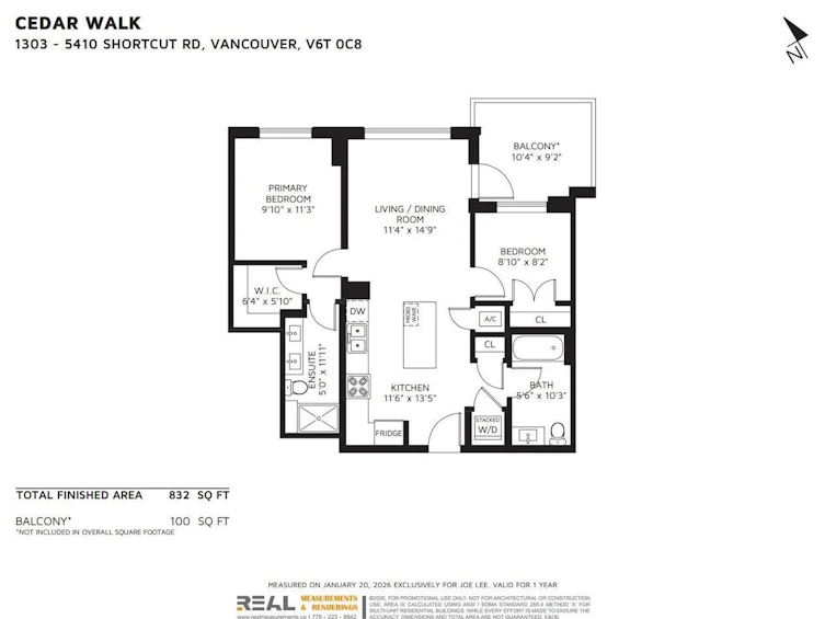 1303-5410 Shortcut Road, Vancouver, BC, V6T 0C8 - 32