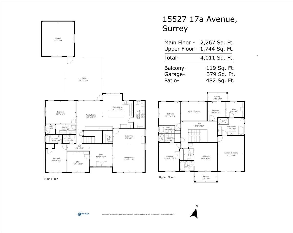15527 17a Avenue, Surrey, BC, V4A 1V5