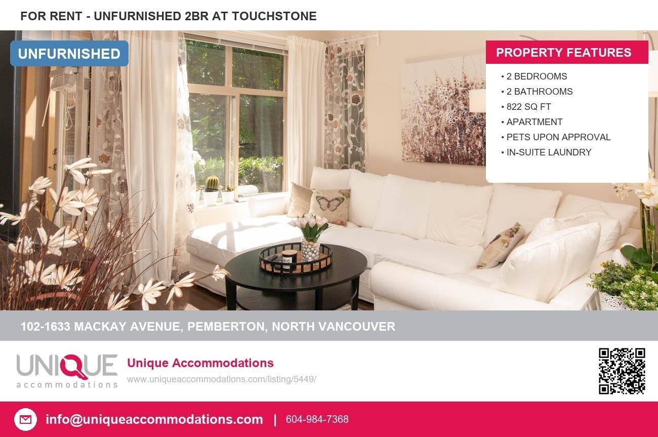 102-1633 Mackay, North Vancouver, BC, V7P 0A2