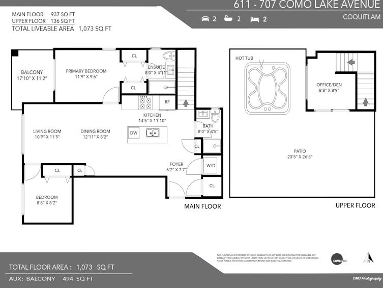 611-707 Como Lake Avenue, Coquitlam, BC, V3J 0J5 - 39