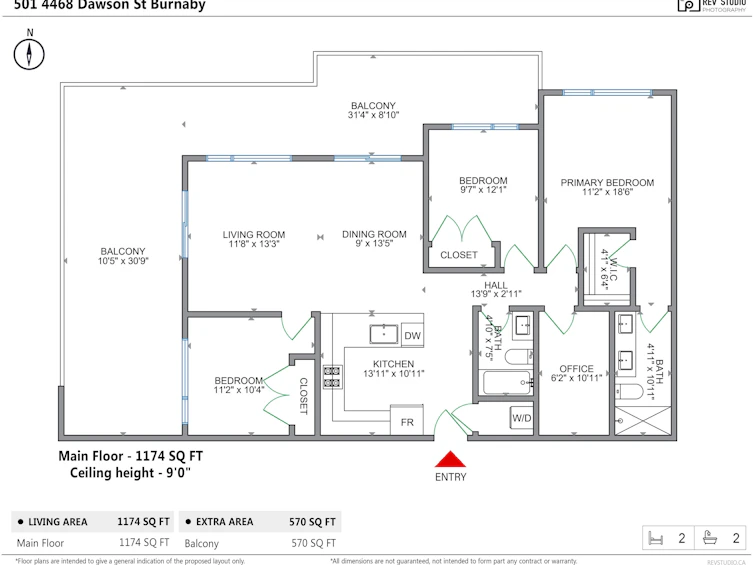 501-4468 Dawson Street, Burnaby, BC, V5C 0J9 - 31
