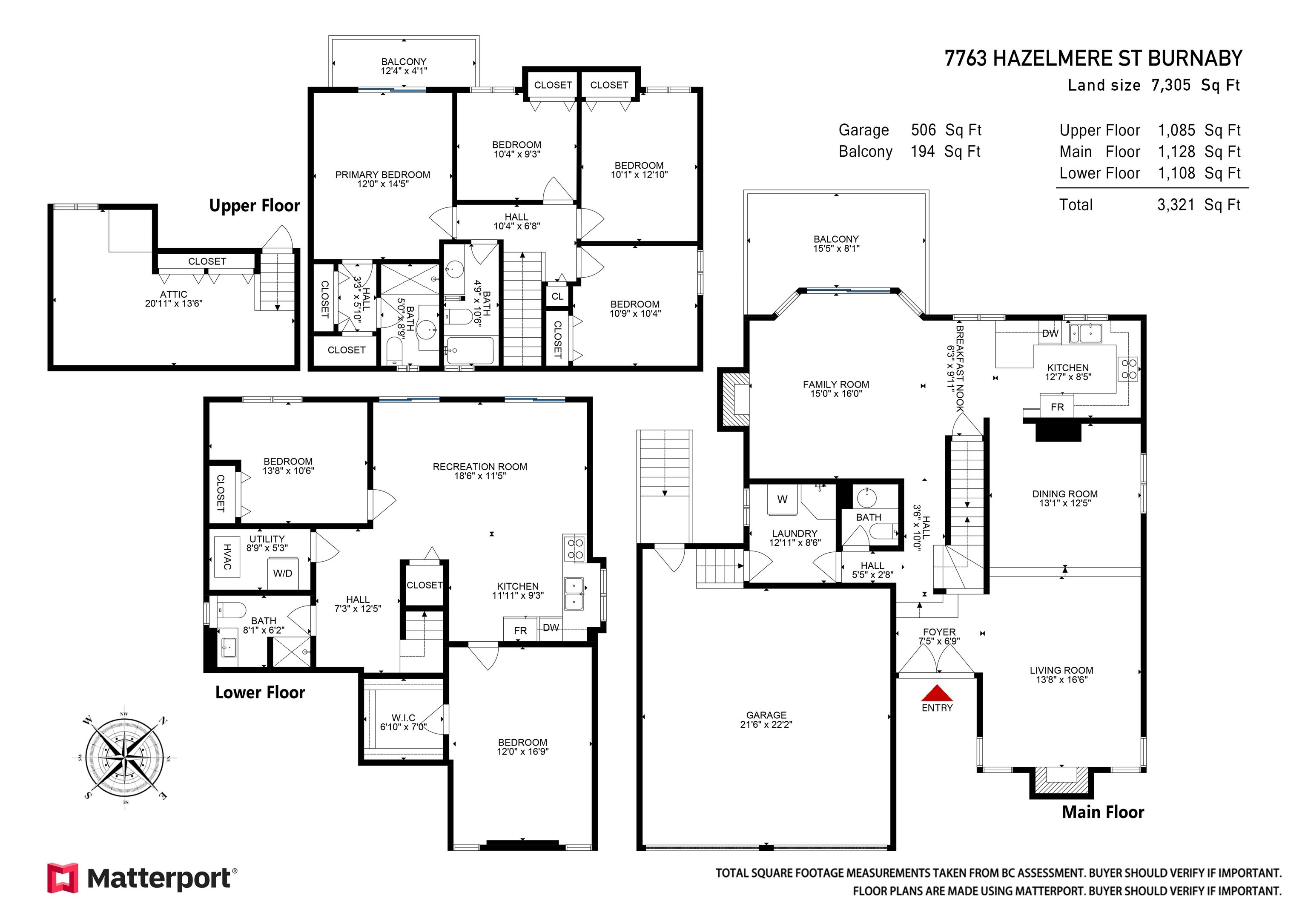7763 Hazelmere Street, Burnaby, BC, V5E 2B3 - 32