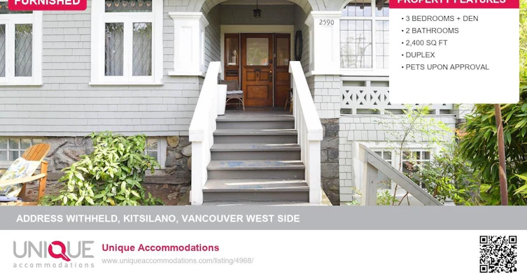 WITHHELD Withheld, Vancouver, BC, V6K 1J8