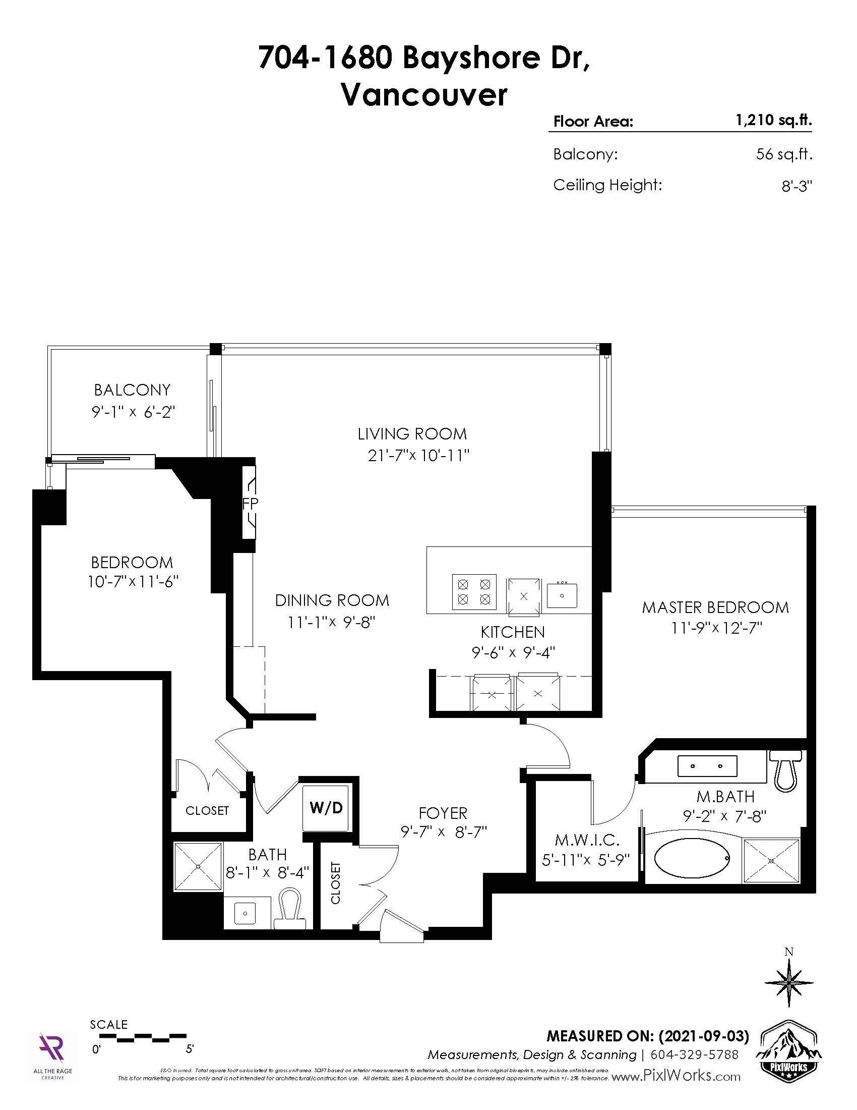706-1680 Bayshore Drive, Vancouver, BC, V6G 3H6 - 25