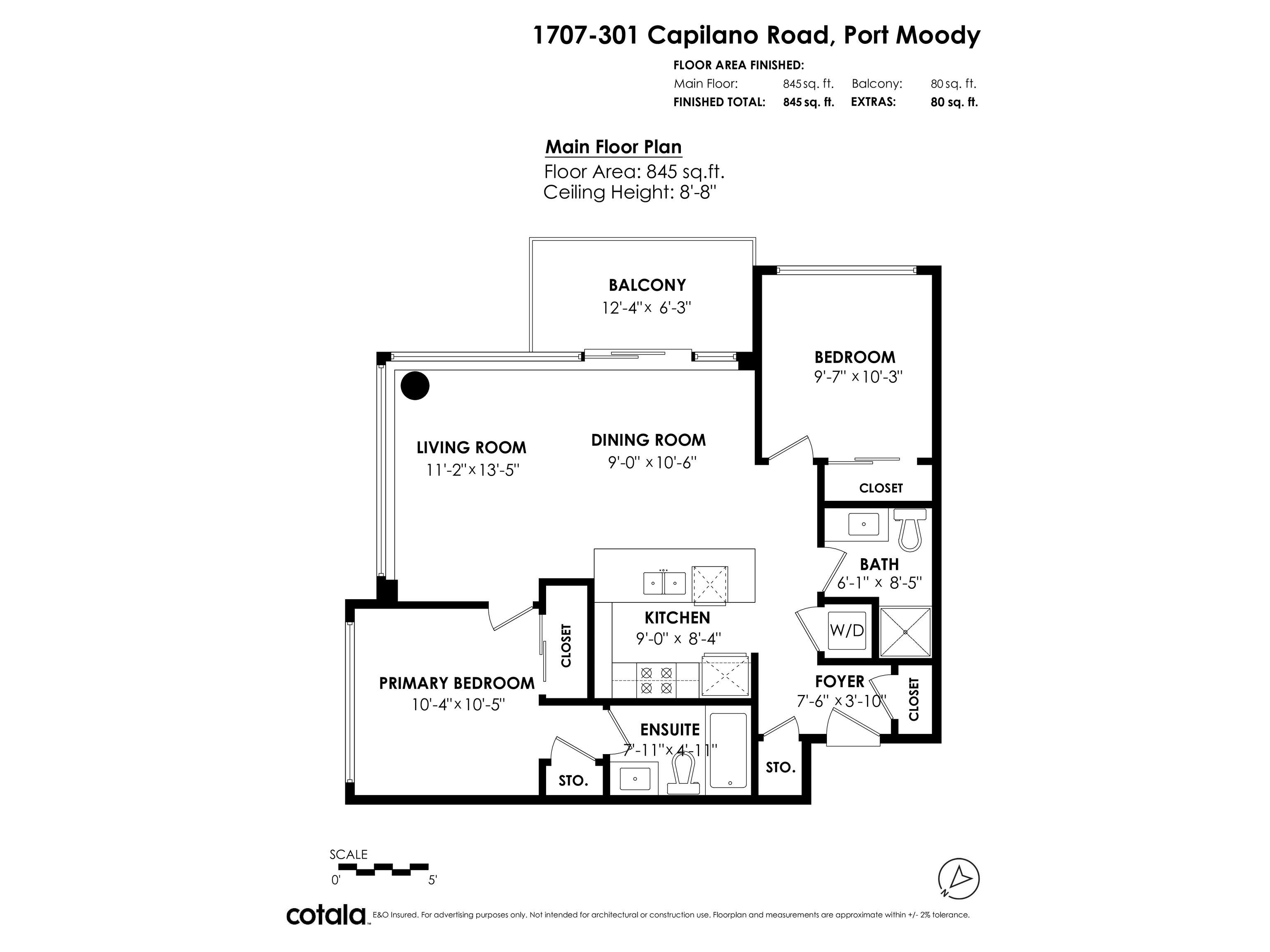 1707-301 Capilano Road, Port Moody, BC, V3H 0G6 - 37
