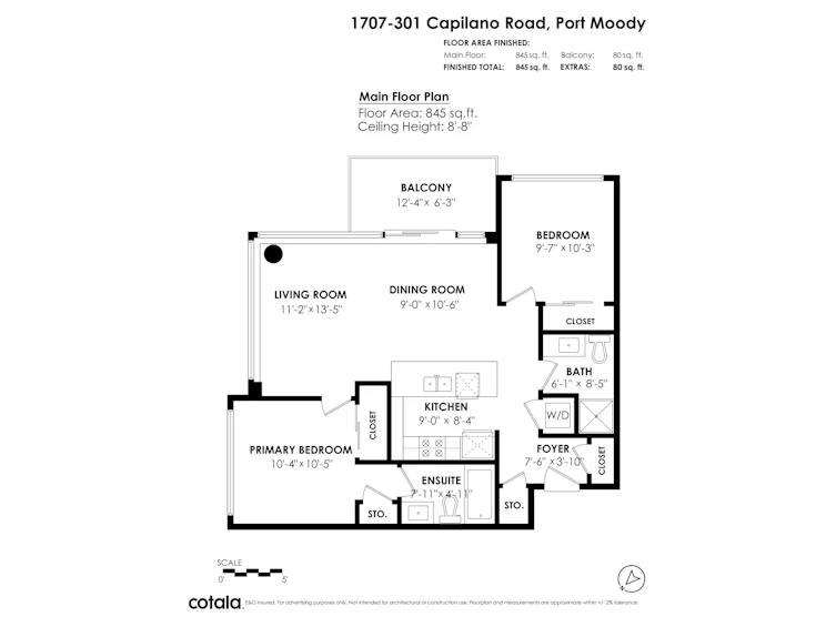 1707-301 Capilano Road, Port Moody, BC, V3H 0G6 - 37