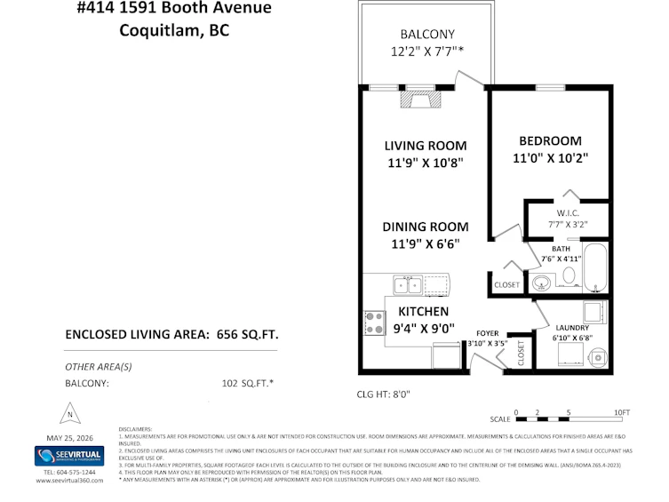 414-1591 Booth Avenue, Coquitlam, BC, V3K 1B7 - 21