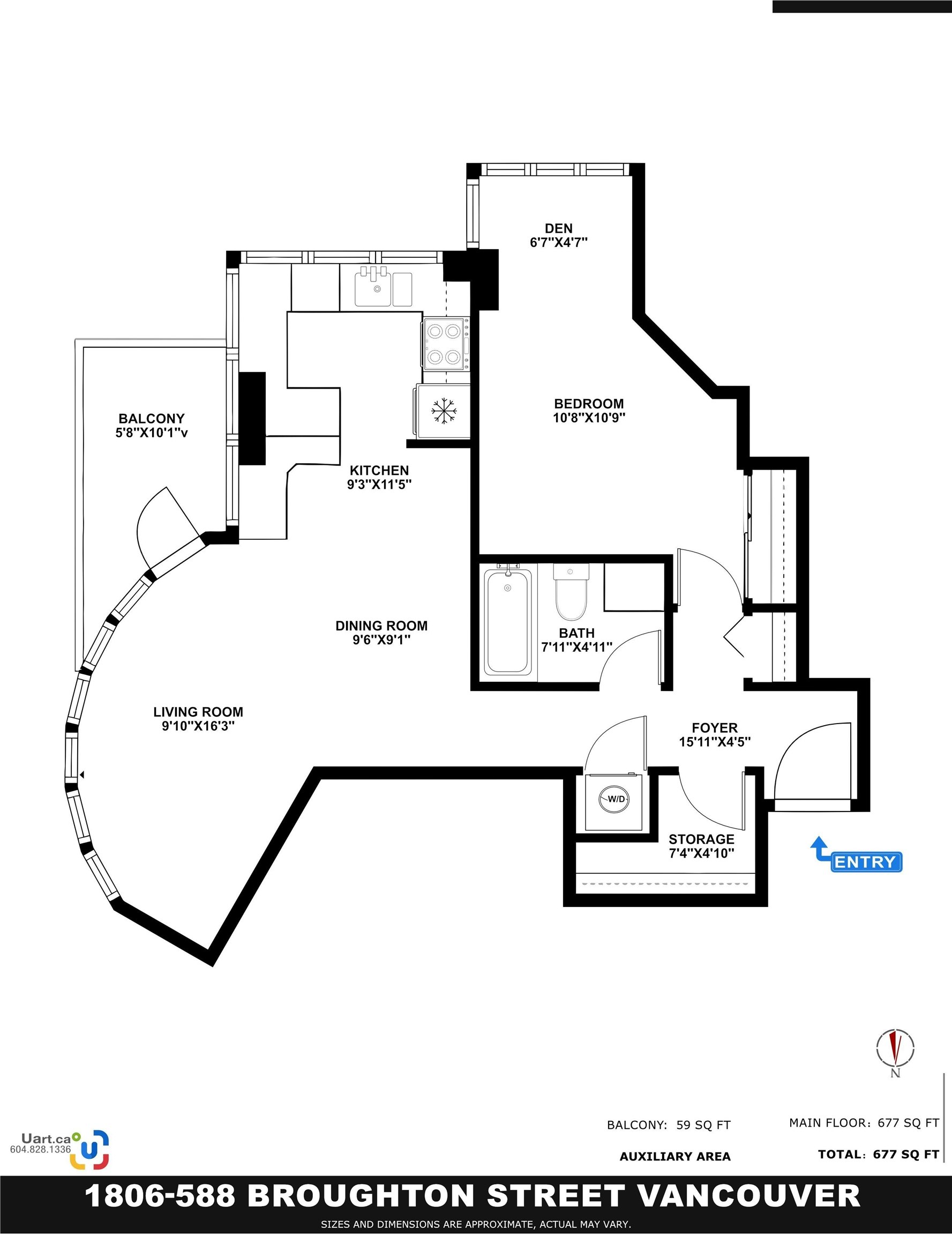 1806-588 Broughton Street, Vancouver, BC, V6G 3E3 - 34