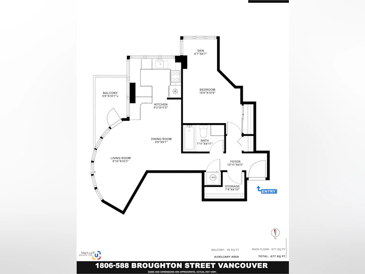 1806-588 Broughton Street, Vancouver, BC, V6G 3E3 - 34