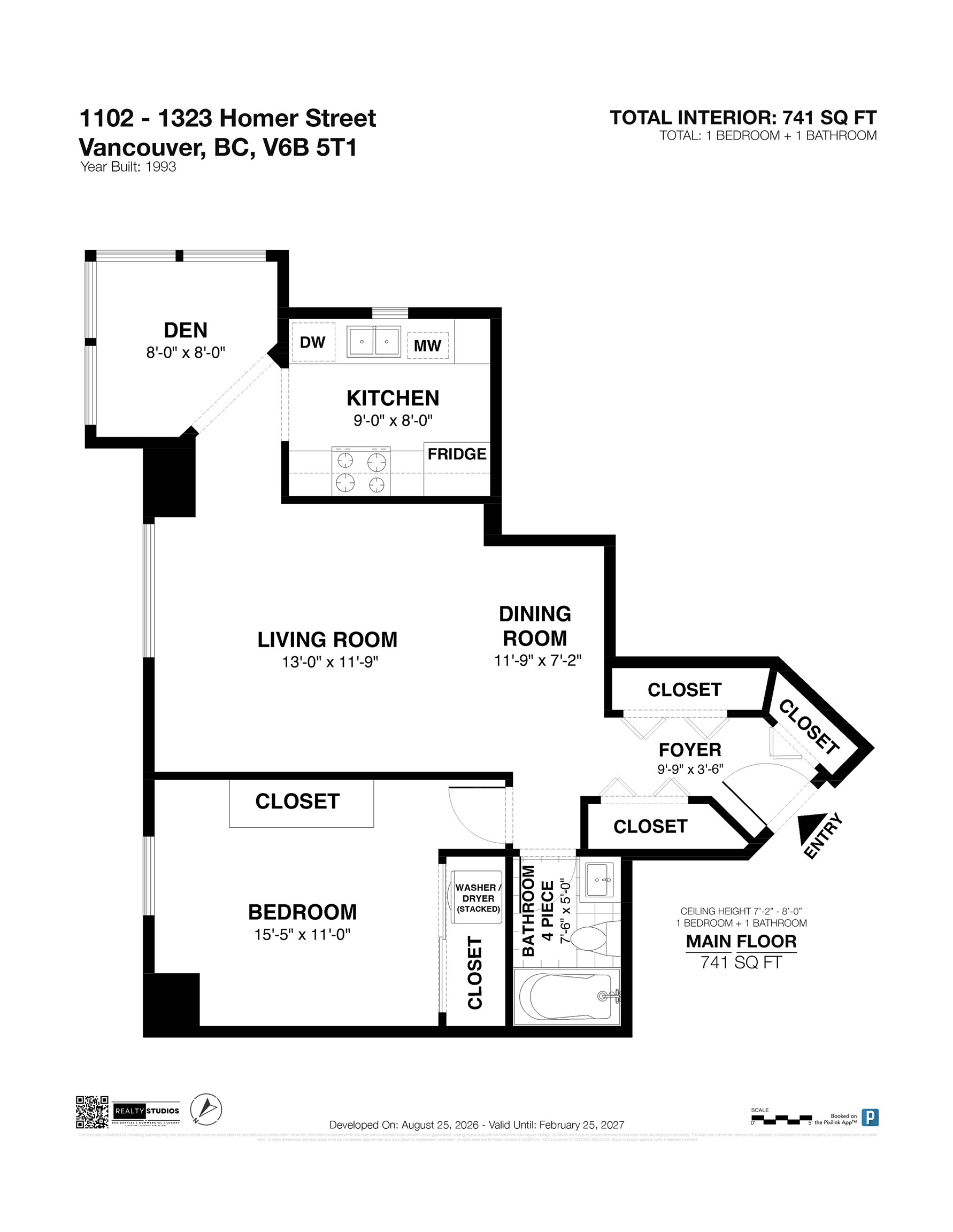 1102-1323 Homer Street, Vancouver, BC, V6B 5M9 - 31