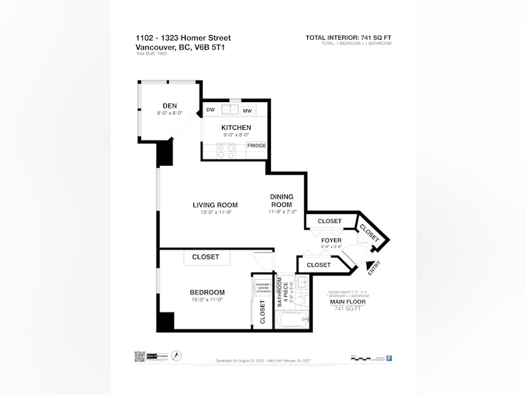 1102-1323 Homer Street, Vancouver, BC, V6B 5M9 - 31