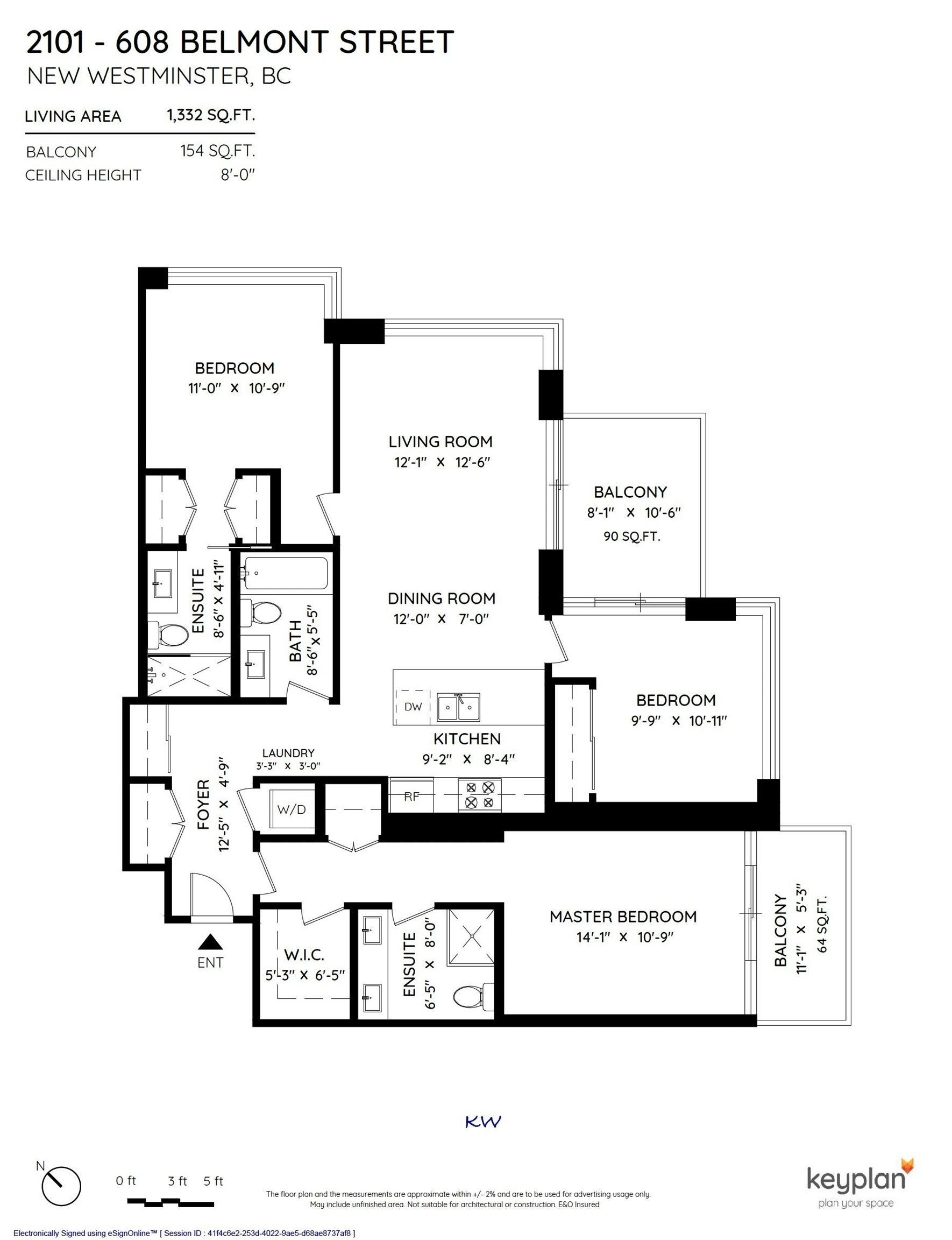 2101-608 Belmont Street, New Westminster, BC, V3M 0G8 - 40