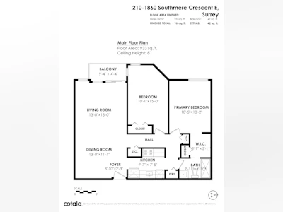 210-1860 E Southmere Crescent - 2
