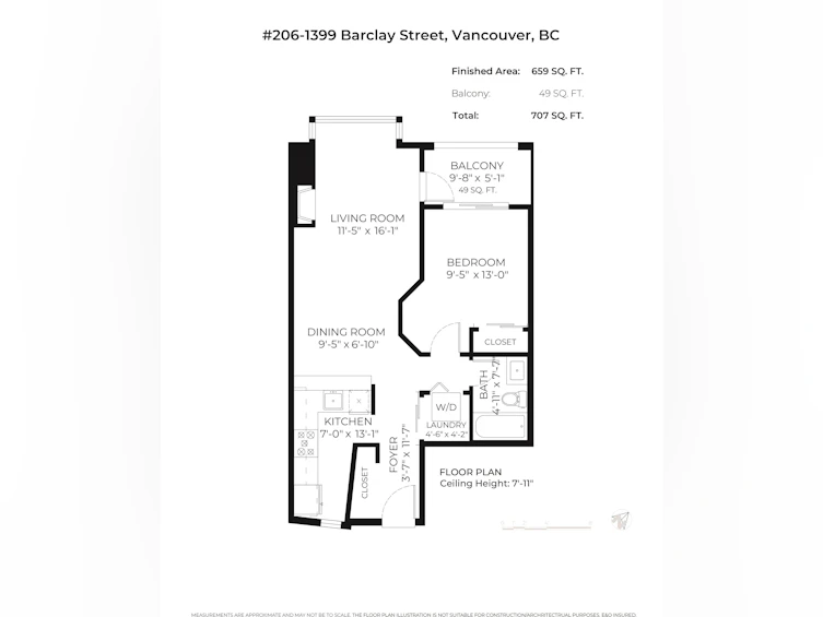206-1399 Barclay Street, Vancouver, BC, V6E 1H6 - 31