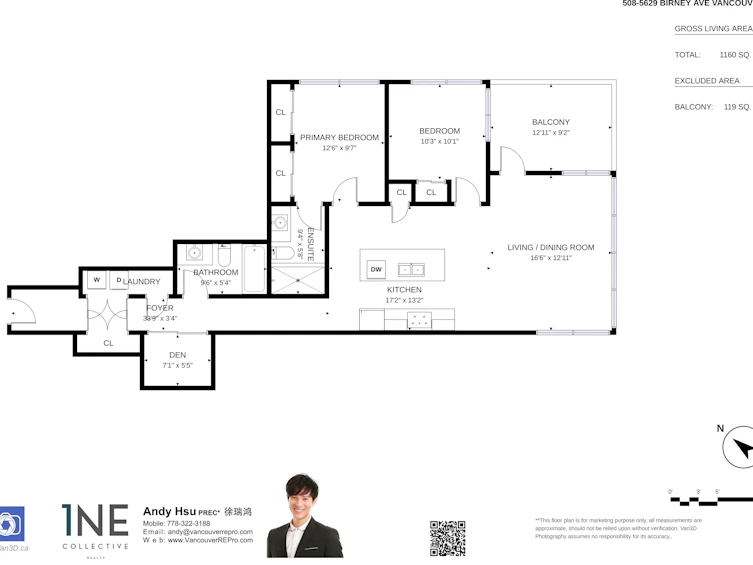 508-5629 Birney Avenue, Vancouver, BC, V6S 0L5 - 40
