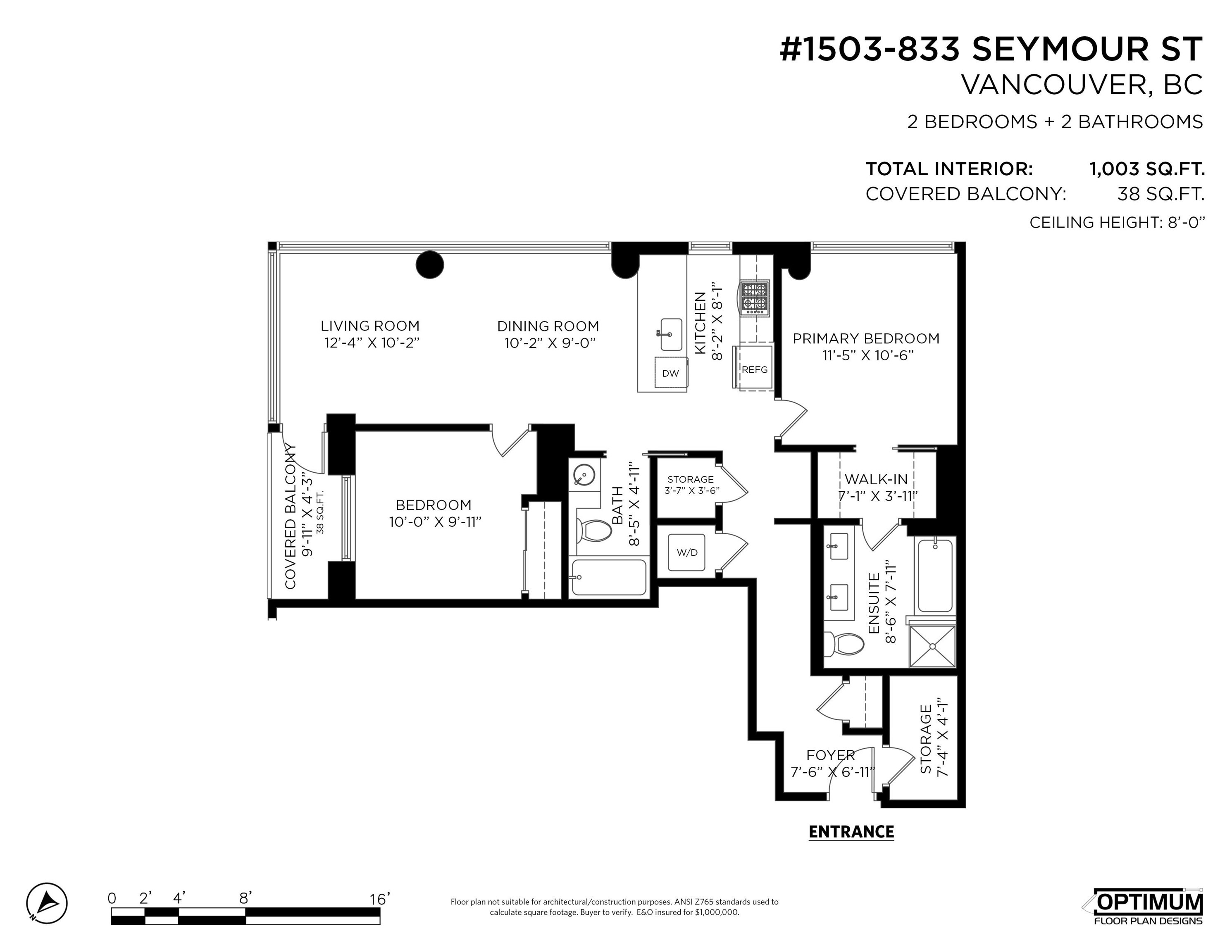 1503-833 Seymour Street, Vancouver, BC, V6B 0G4 - 30