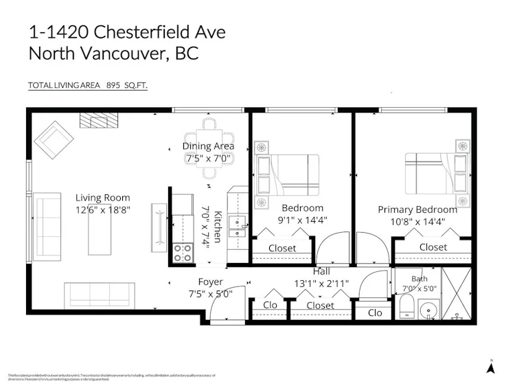 1-1420 Chesterfield Avenue, North Vancouver, BC, V7M 2N4 - 17
