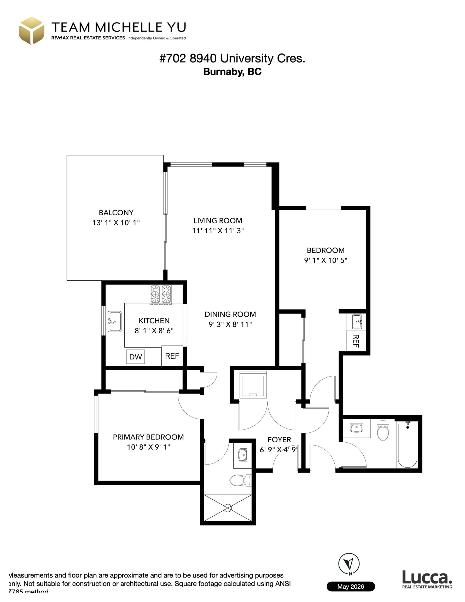 702-8940 University Crescent, Burnaby, BC, V5A 0E7 - 18