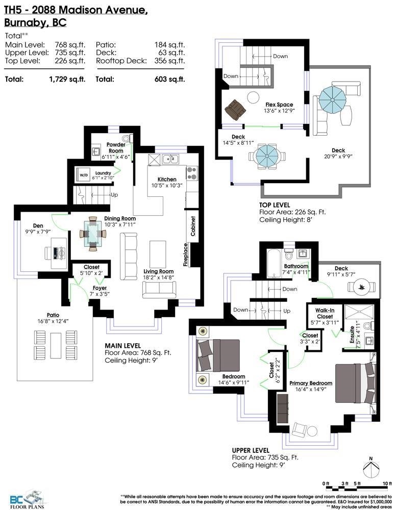 TH5-2088 Madison Avenue, Burnaby, BC, V5C 6T5 - 35