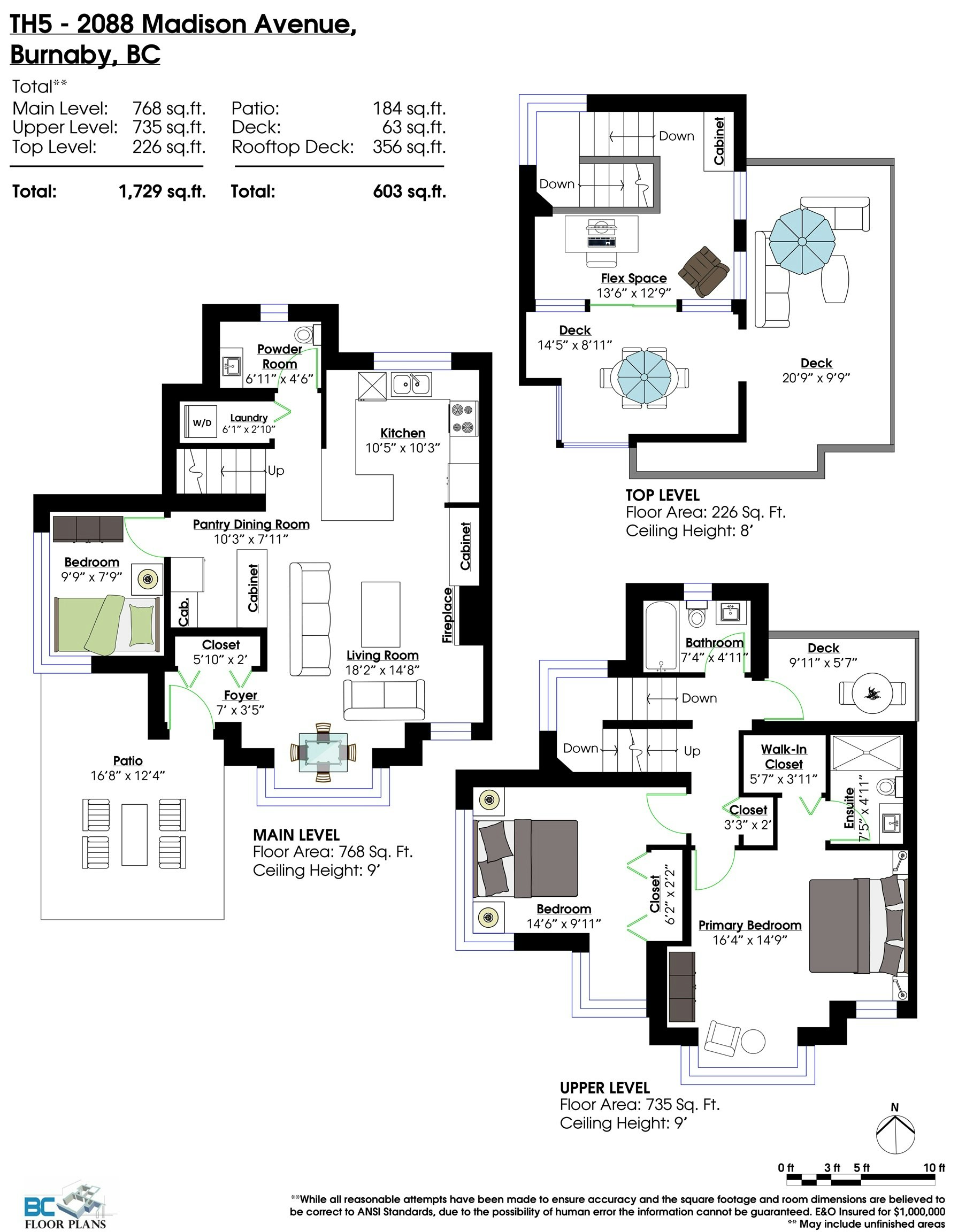 TH5-2088 Madison Avenue, Burnaby, BC, V5C 6T5 - 35