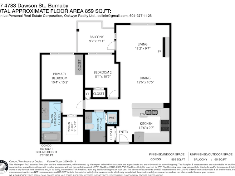 207-4783 Dawson Street, Burnaby, BC, V5C 0A8 - 5