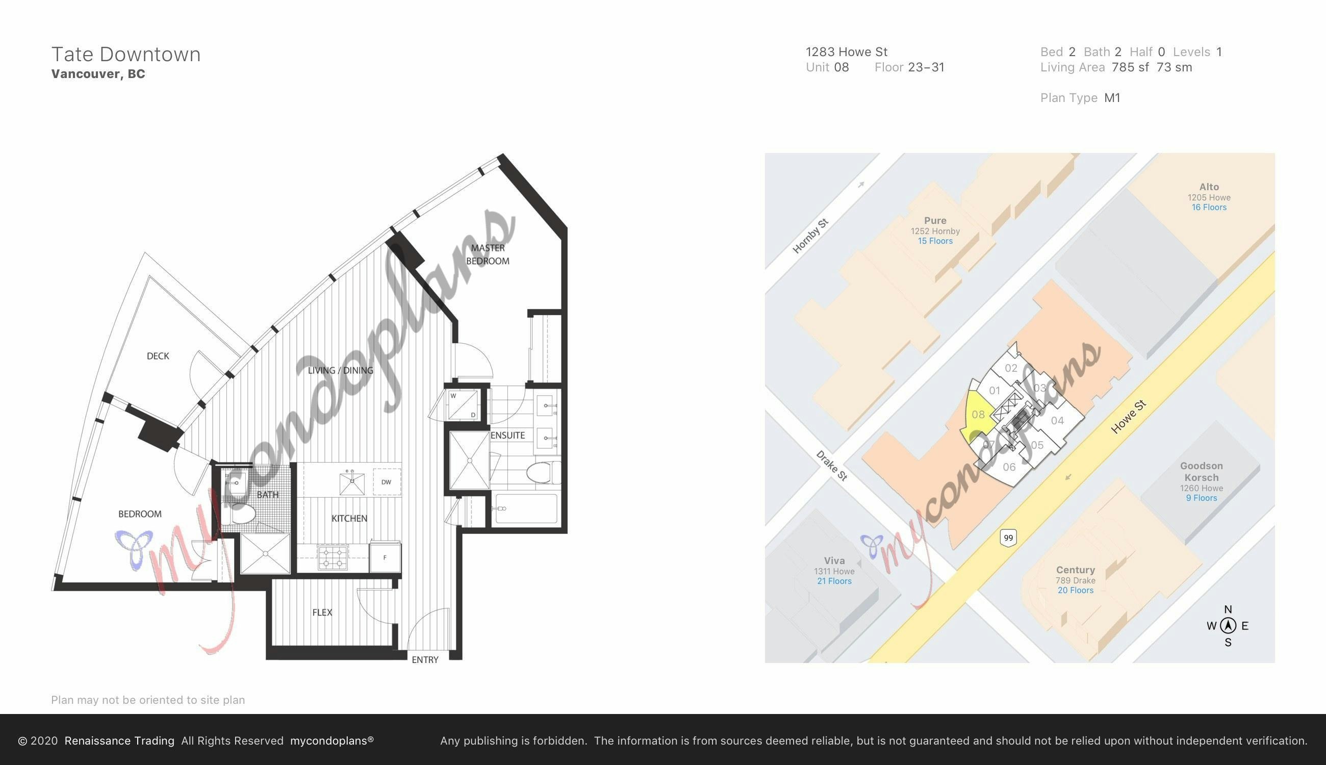 3108-1283 Howe Street, Vancouver, BC, V6Z 0E3 - 23