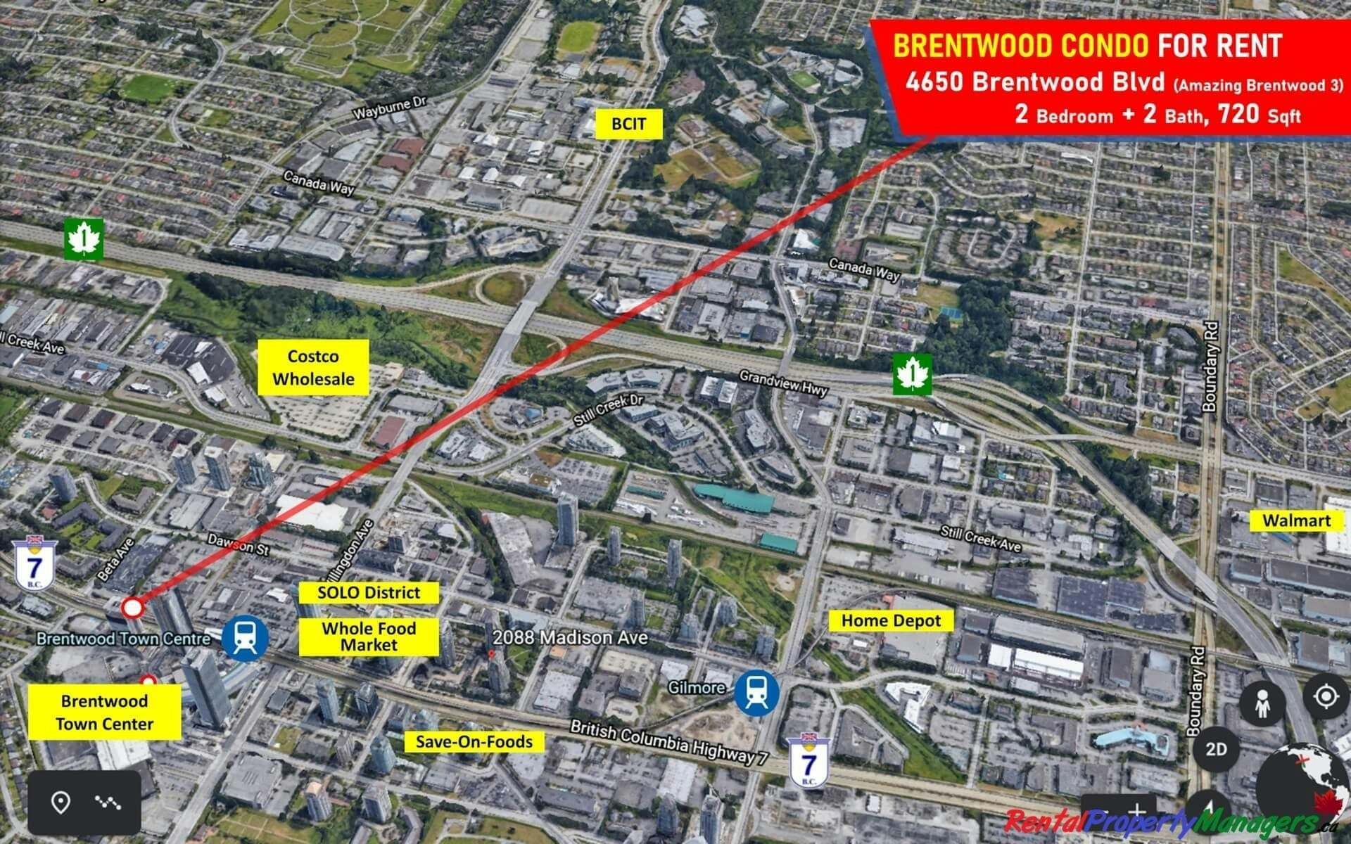 1406-4650 Brentwood Boulevard, Burnaby, BC, V5C 0M3 - 23