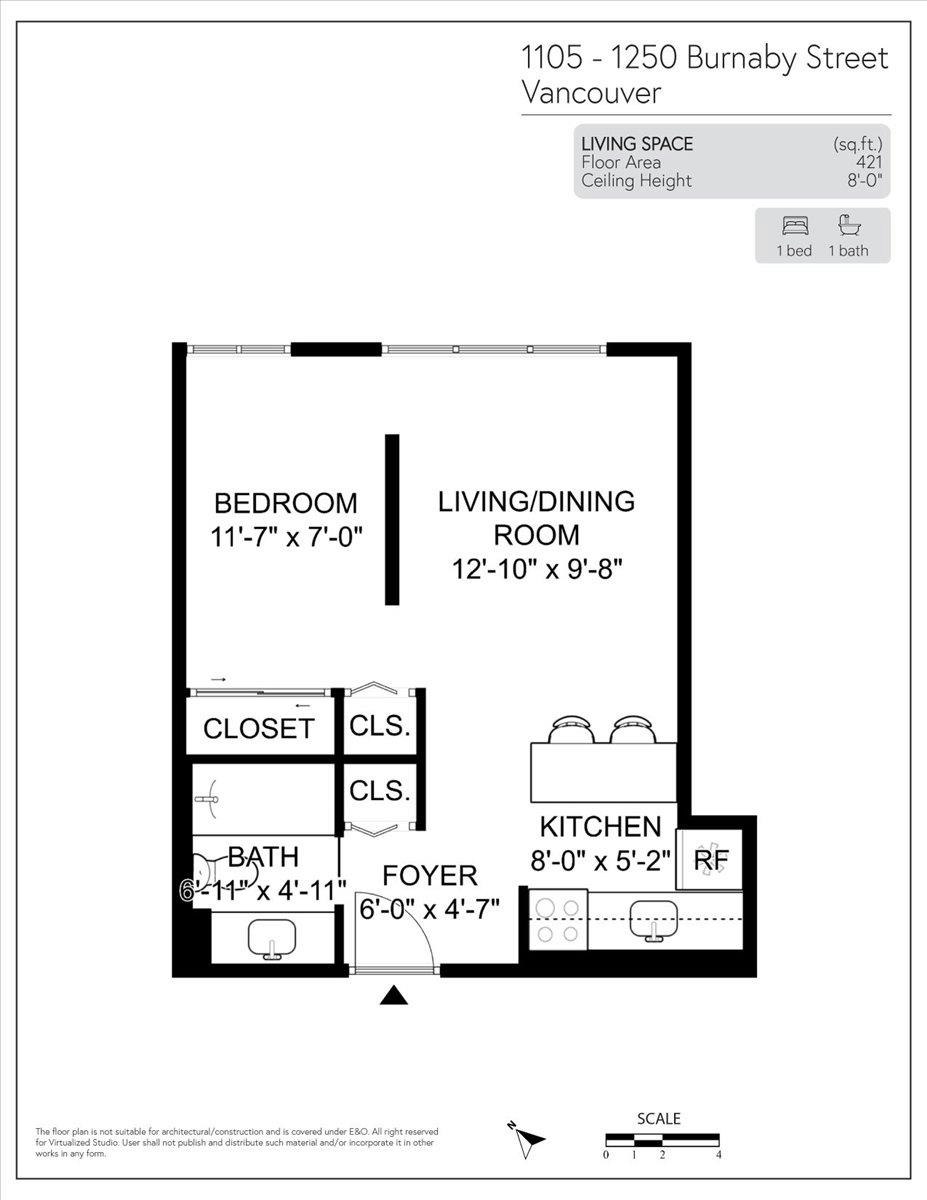 1105-1250 Burnaby Street, Vancouver, BC, V6E 1P5 - 21