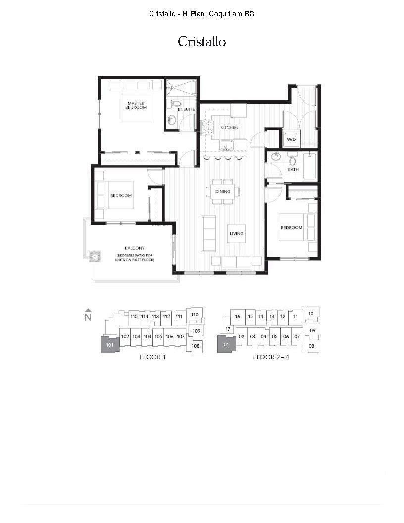 101-828 Gauthier Avenue, Coquitlam, BC, V3K 1R9