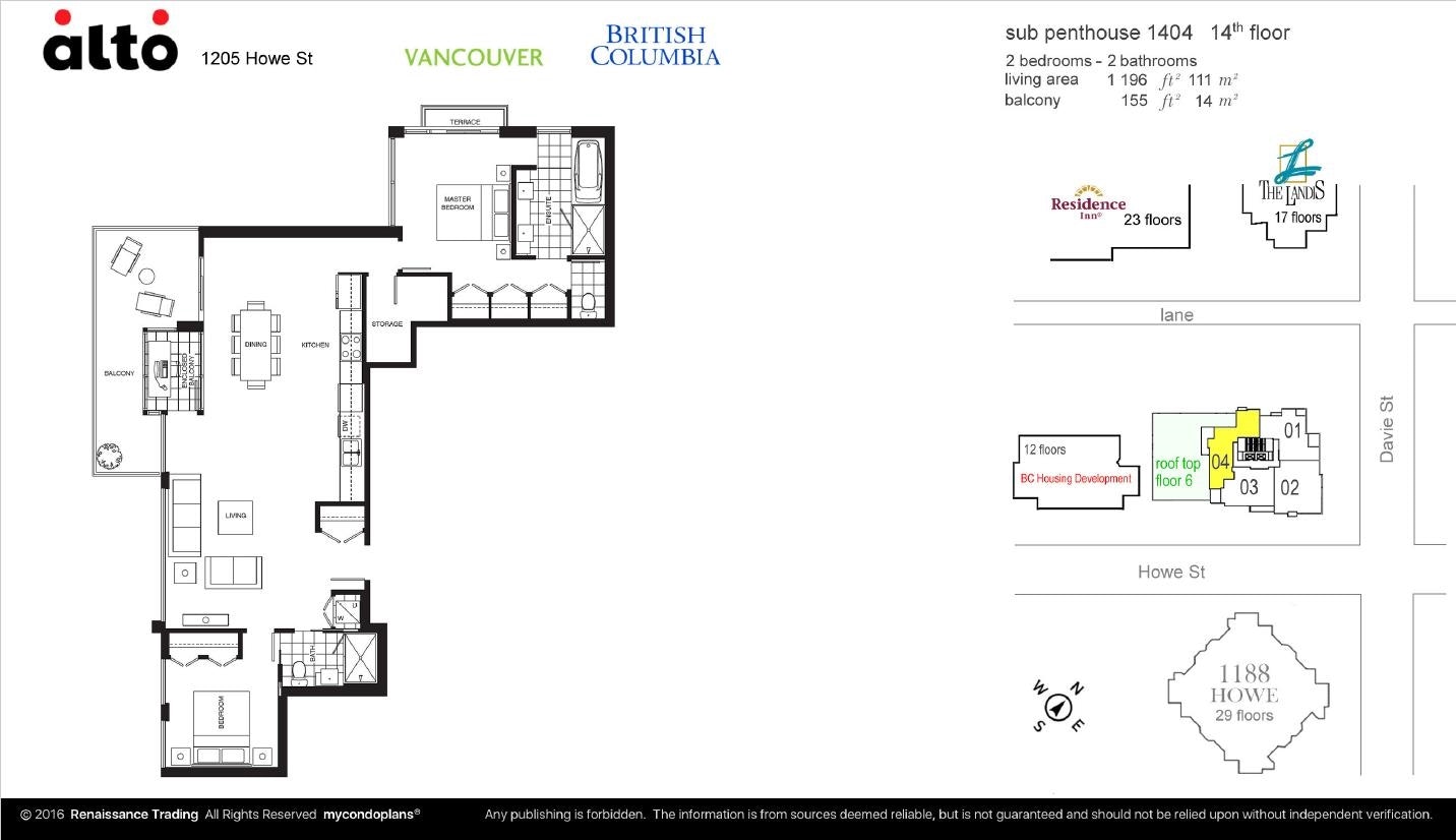 1404-1205 Howe Street, Vancouver, BC, V6Z 0B2 - 26