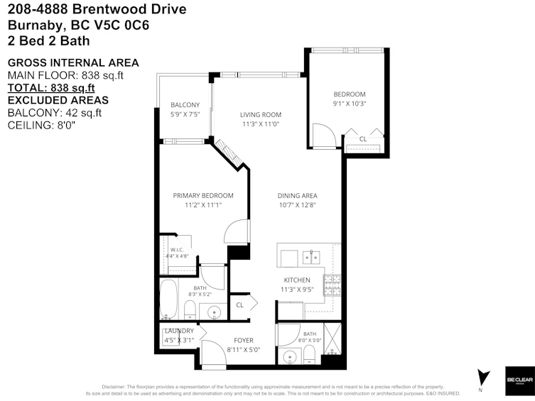 208-4888 Brentwood Drive, Burnaby, BC, V5C 0C6 - 30