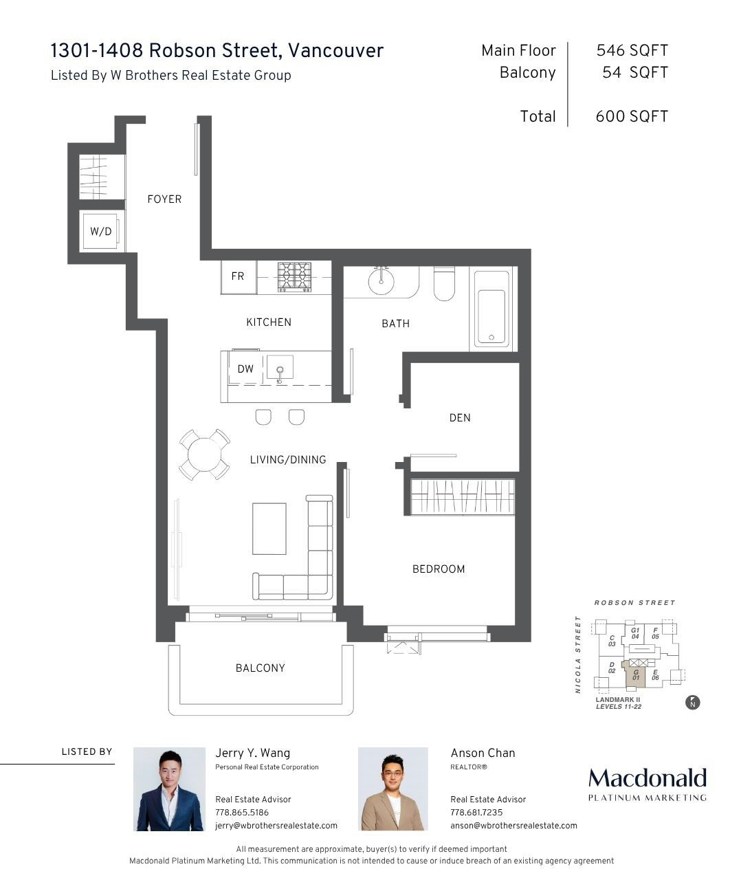 1301-1408 Robson Street, Vancouver, BC, V6G 1B9 - 32