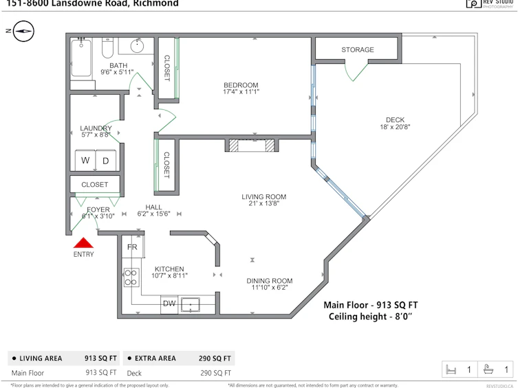 151-8600 Lansdowne Road, Richmond, BC, V6X 3L6 - 2