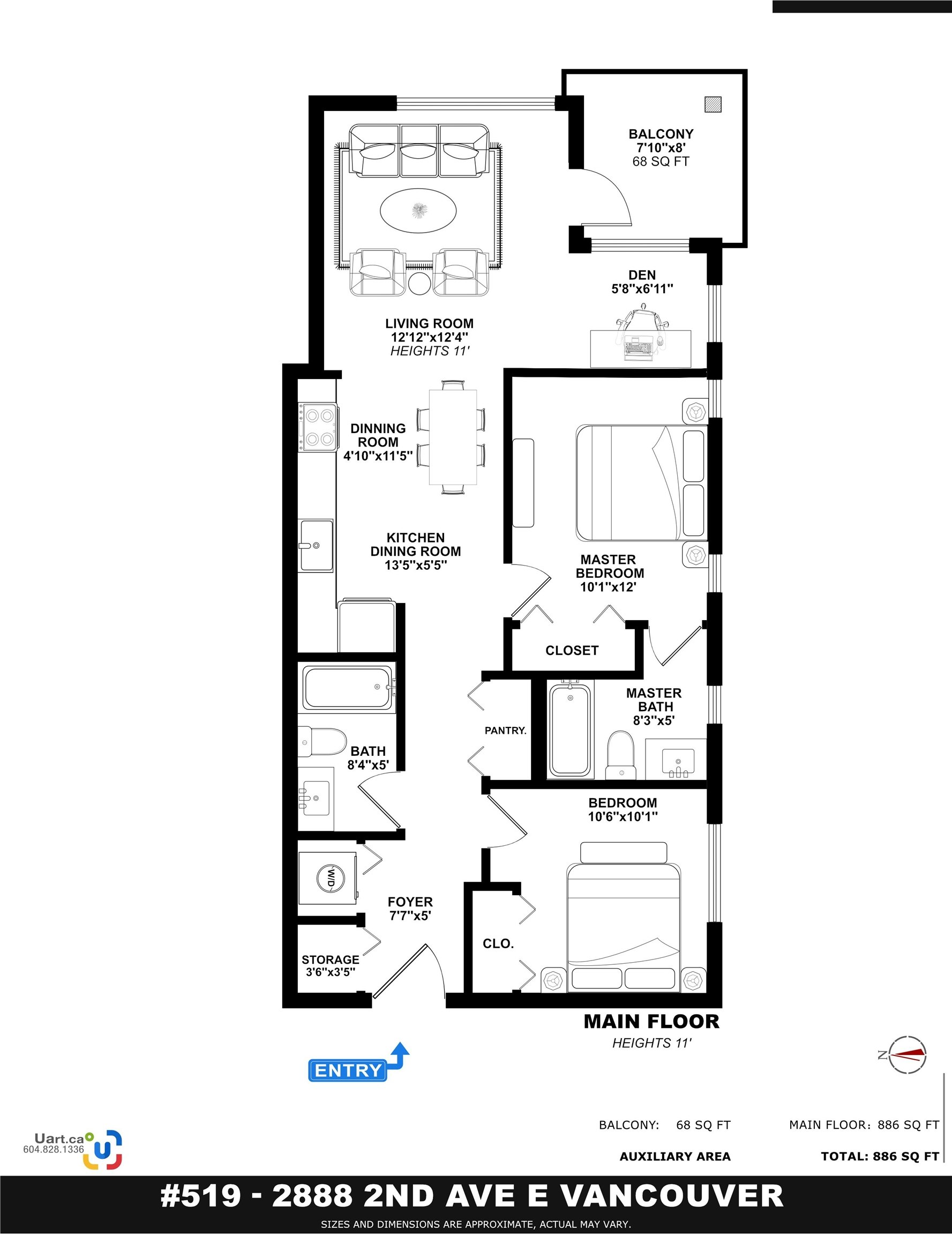 519-2888 E 2nd Avenue, Vancouver, BC, V5M 0B9 - 25