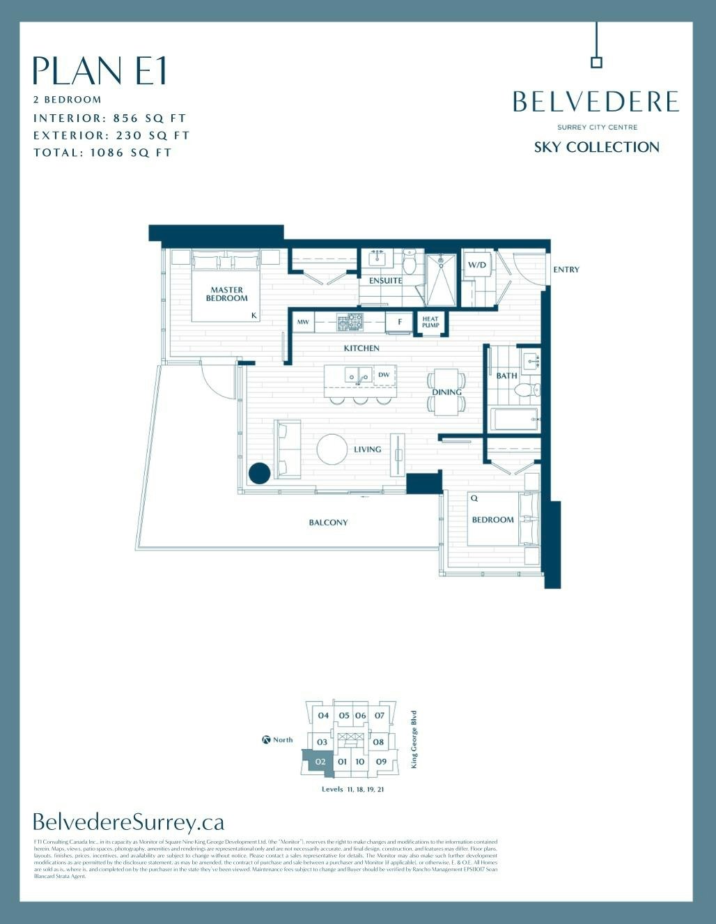 1102-9675 King George Boulevard, Surrey, BC, V3T 2V3 - 34