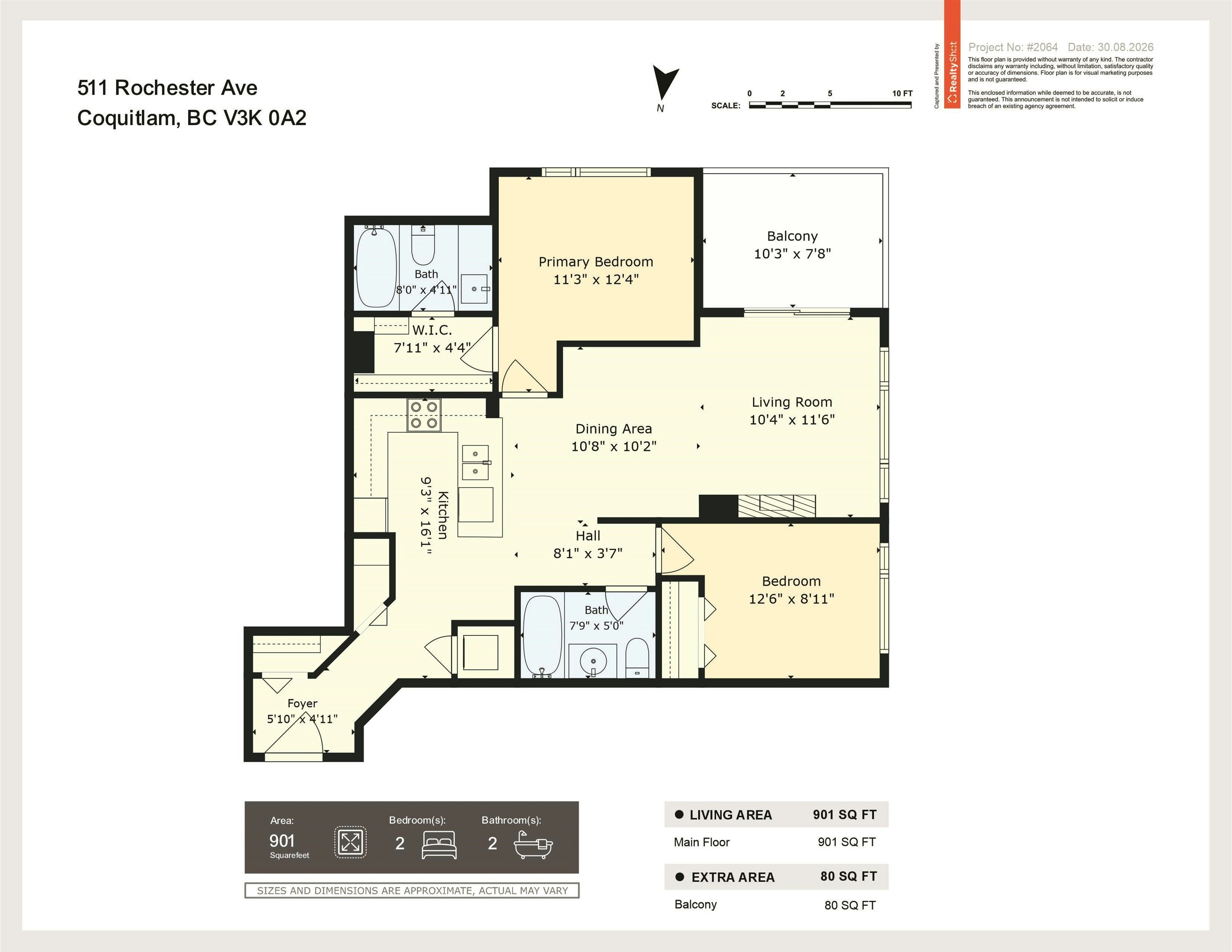 1104-511 Rochester Avenue, Coquitlam, BC, V3K 0A2 - 26
