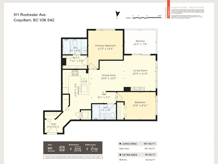 1104-511 Rochester Avenue, Coquitlam, BC, V3K 0A2 - 26