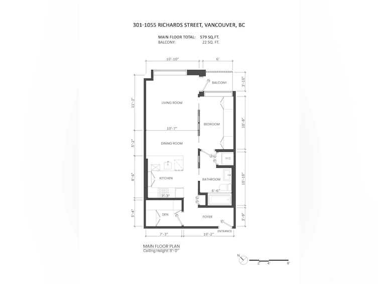 301-1055 Richards Street, Vancouver, BC, V6B 0C2 - 33