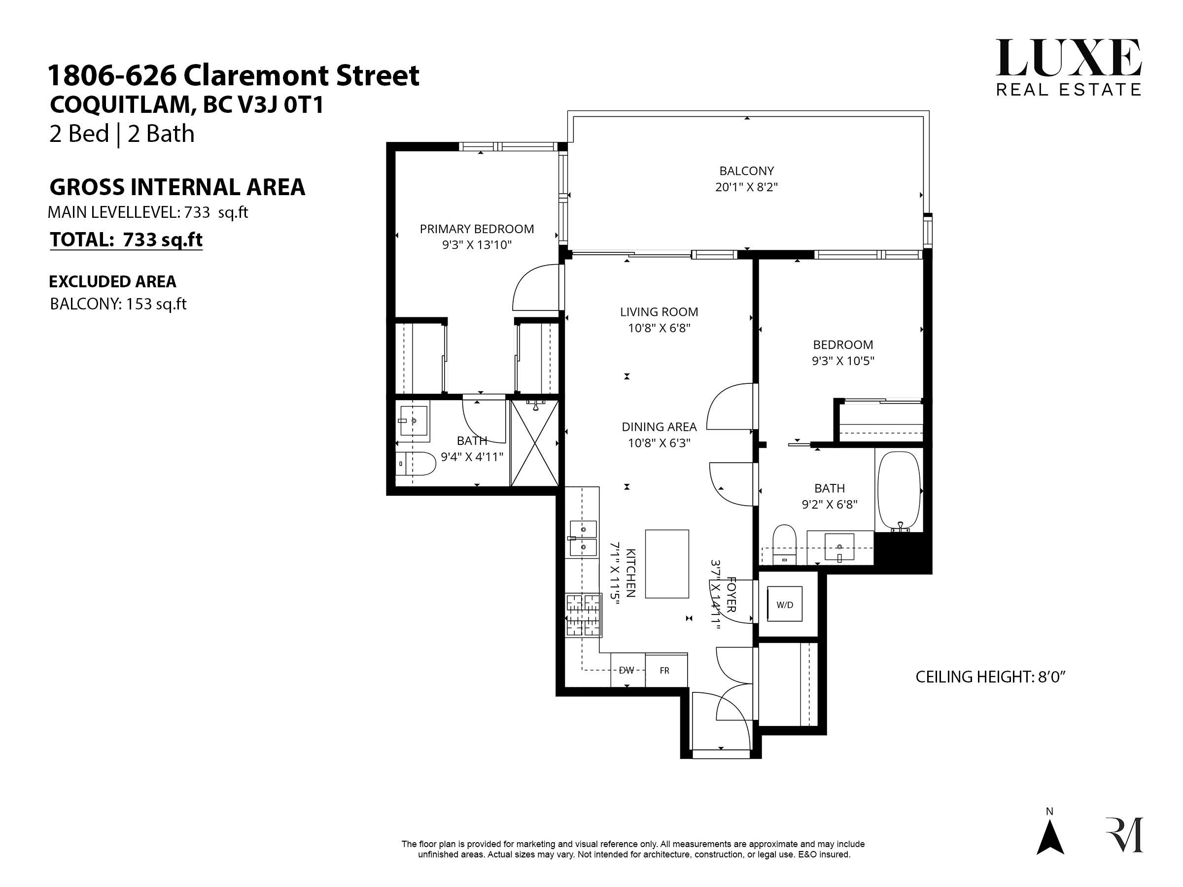 1806-626 Claremont Street, Coquitlam, BC, V3J 0T1 - 36