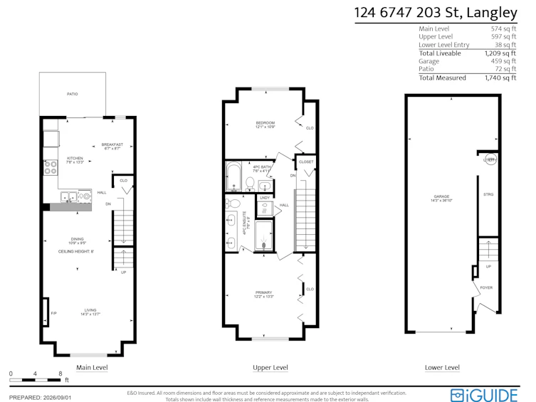 124-6747 203 Street, Langley, BC, V2Y 3B5 - 3