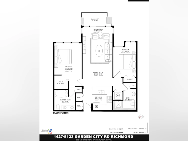 1427-5133 Garden City Road, Richmond, BC, V6X 4H9 - 20