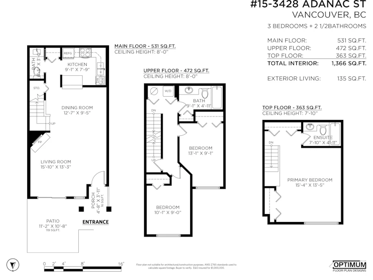 15-3428 Adanac Street, Vancouver, BC, V5K 5H5 - 15