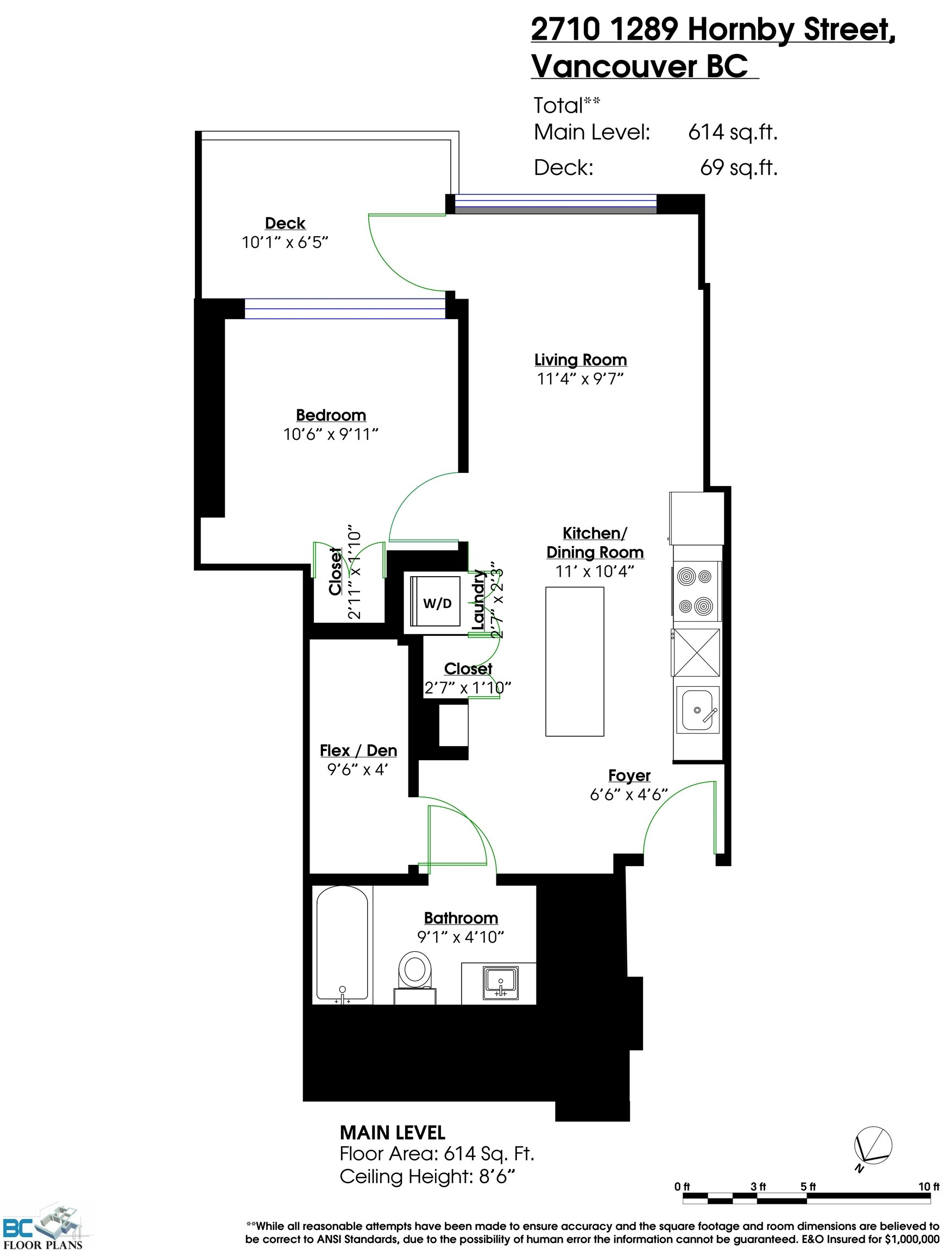 2710-1289 Hornby Street, Vancouver, BC, V6Z 0G7 - 30