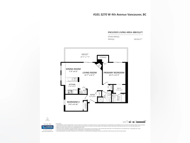 101-3270 W 4th Avenue, Vancouver, BC, V6K 1R9 - 30