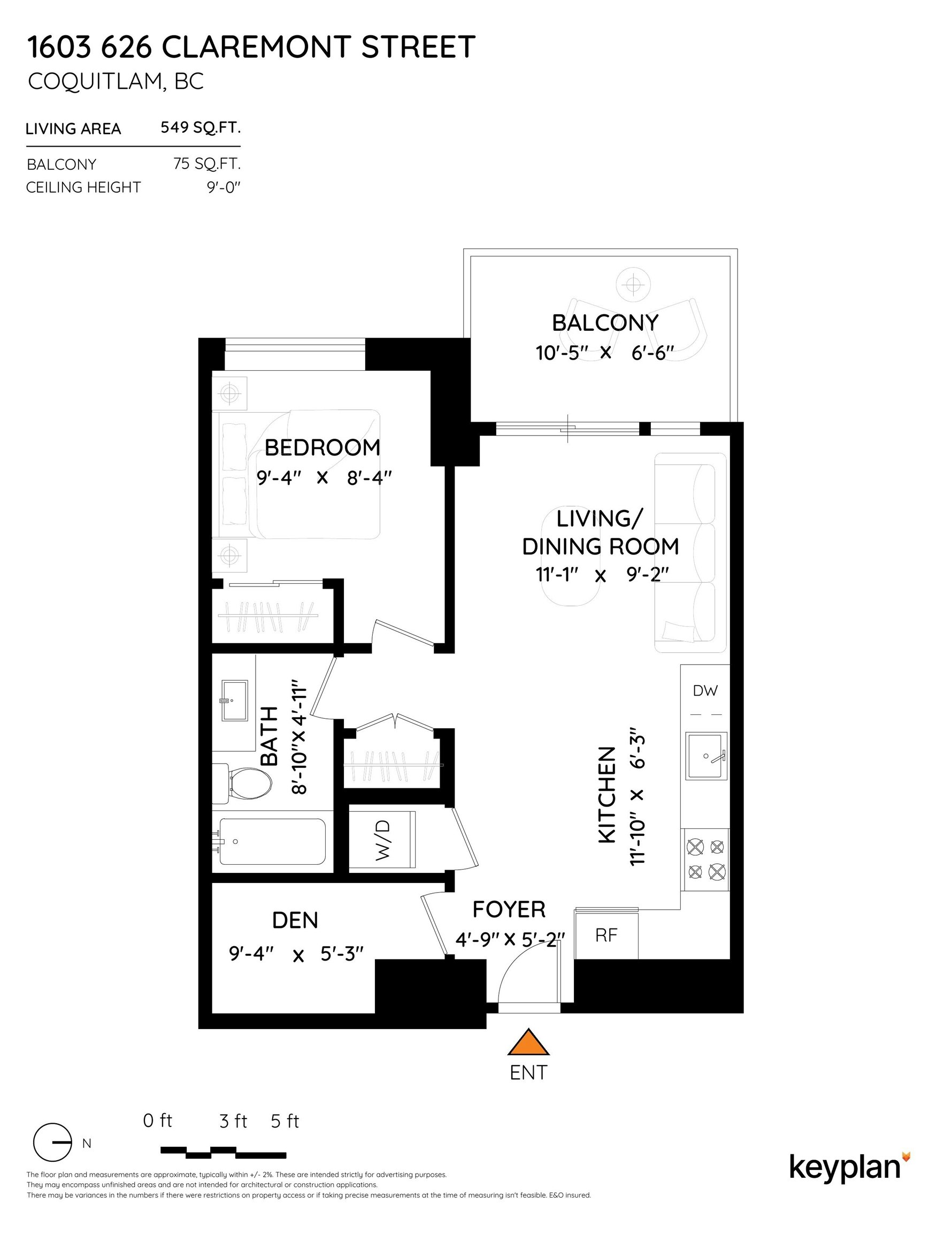 1603-626 Claremont Street, Coquitlam, BC, V3J 0T1 - 40