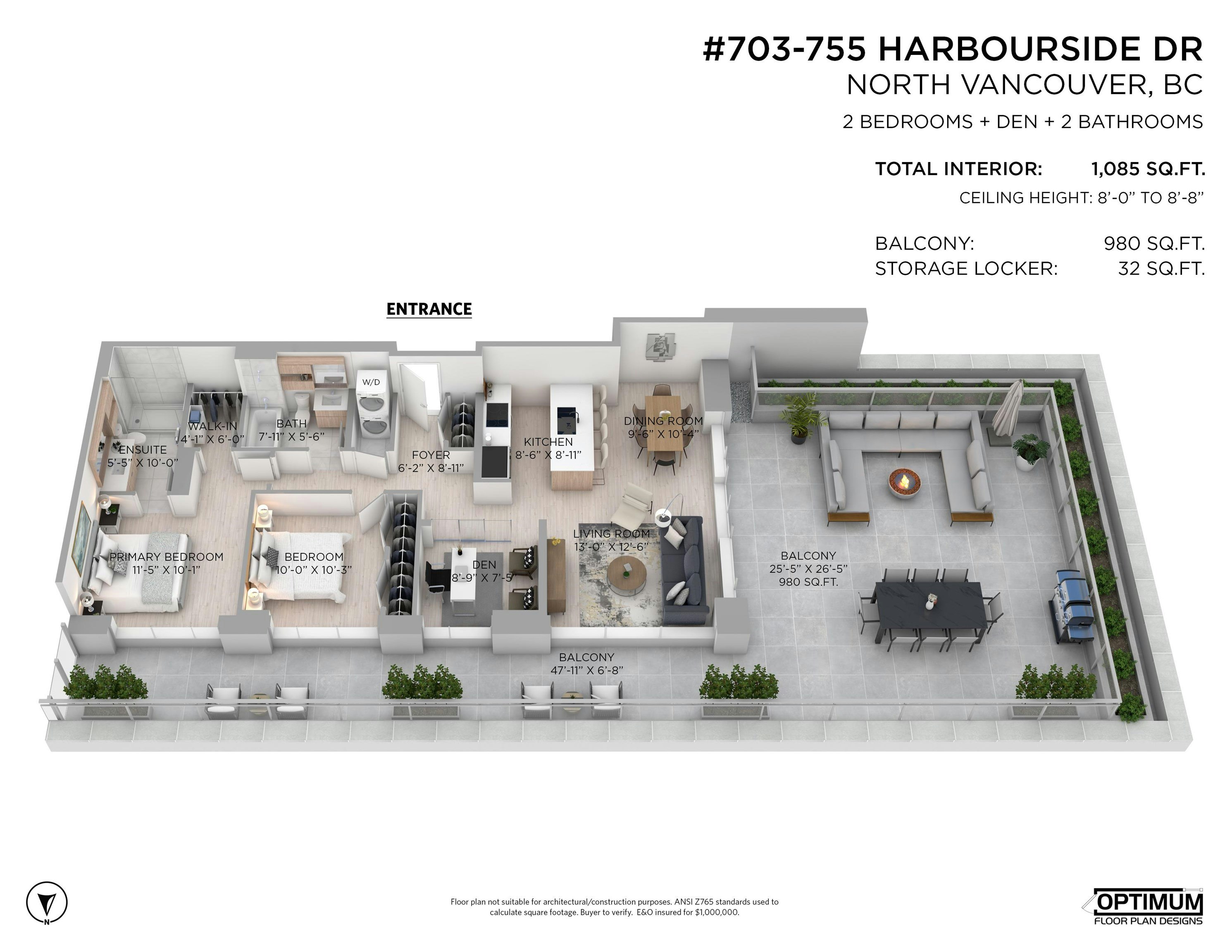 703-755 Harbourside Drive, North Vancouver, BC, V7P 0G1 - 40