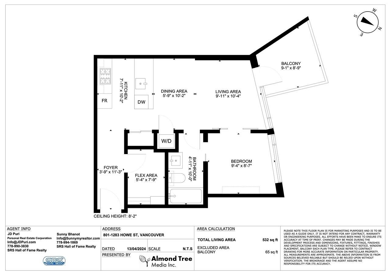 80X-1283 Howe Street, Vancouver, BC, V6A 0E9 - 8