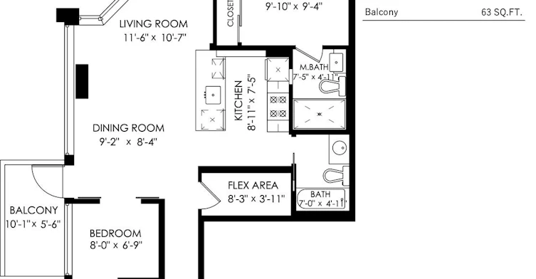 1207-535 Smithe Street, Vancouver, BC, V6B 0H2 - 13