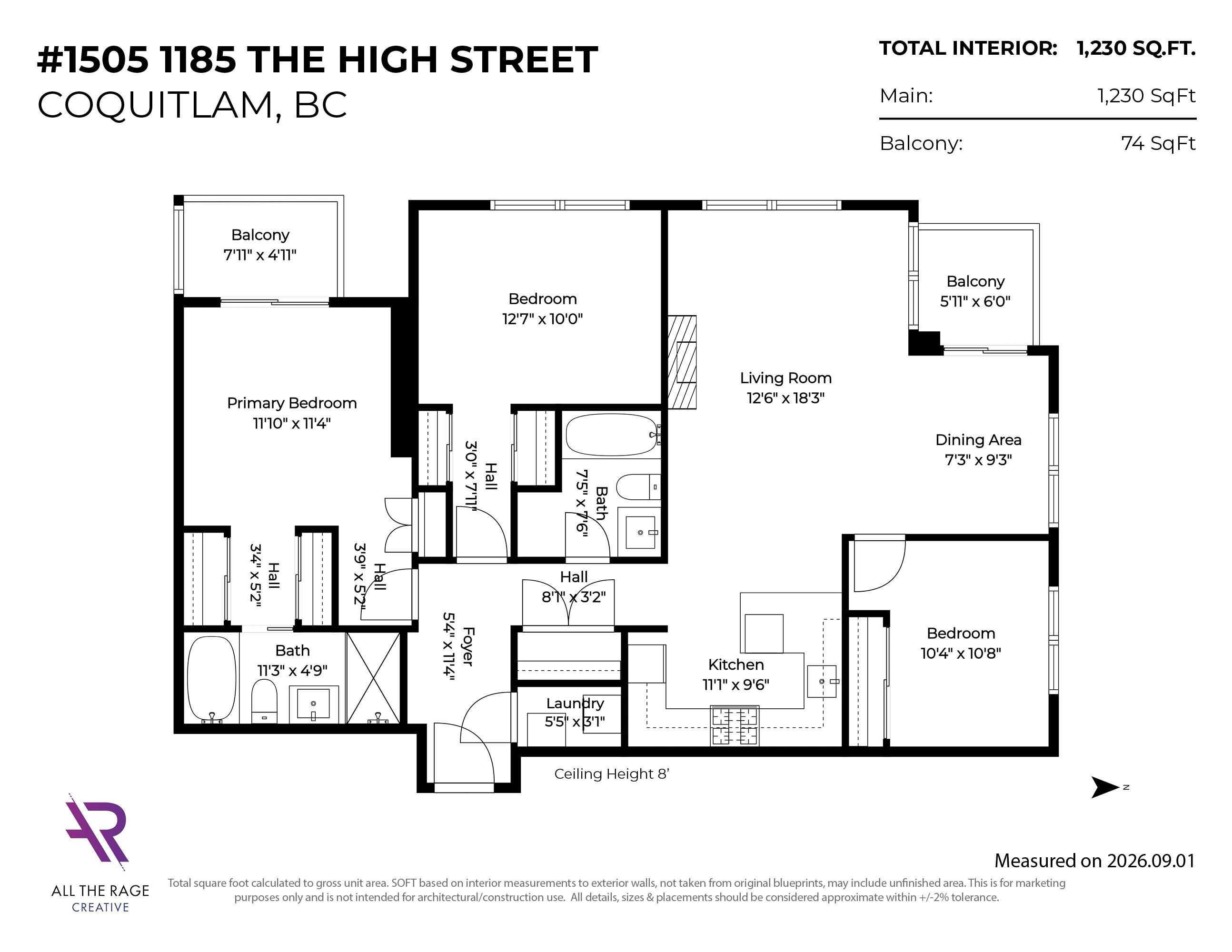 1505-1185 The High Street, Coquitlam, BC, V3B 0A9 - 39