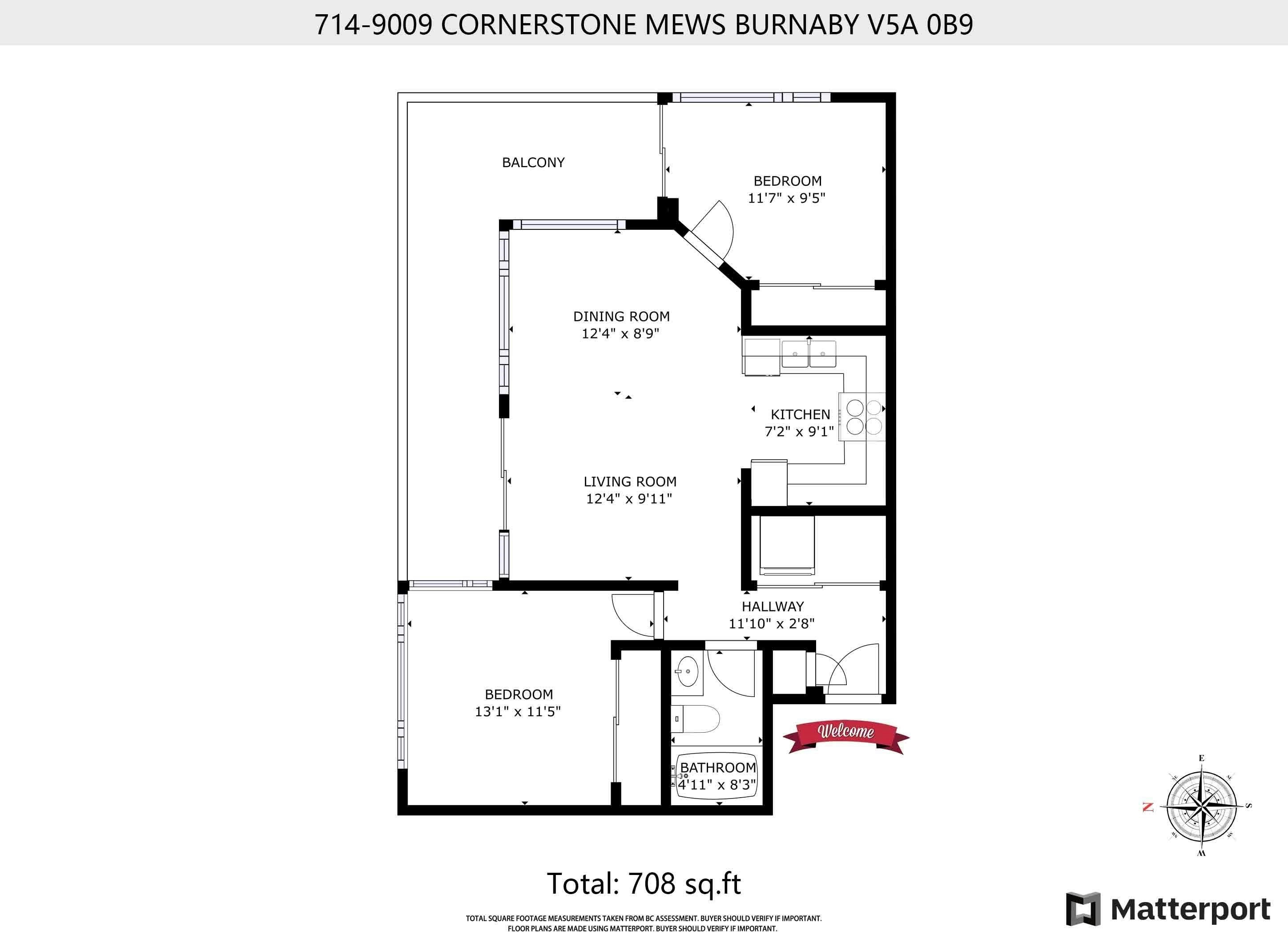 714-9009 Cornerstone Mews, Burnaby, BC, V5A 0B9 - 9